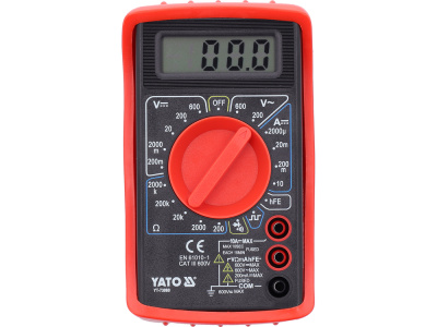 МУЛЬТИМЕТР 0 500В 5А YT-73080   бывший арт. 5997751941